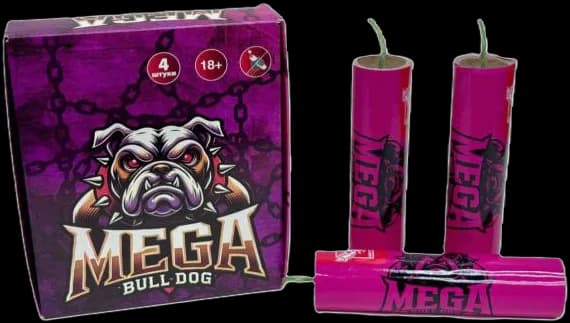 MEGA BULL DOG — Петарды, арт. ССК 023