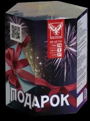 ПОДАРОК — Батареи салютов, арт. ССК 7102