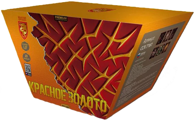 КРАСНОЕ ЗОЛОТО — Батареи салютов, арт. ССК 7161